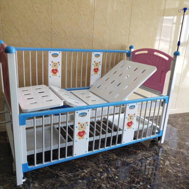 LK-A9柵欄式豪華雙搖兒童護(hù)理床(圖4)